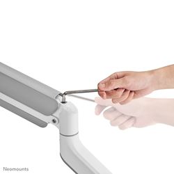 Neomounts desk monitor arm for curved ultra-wide screens image 3